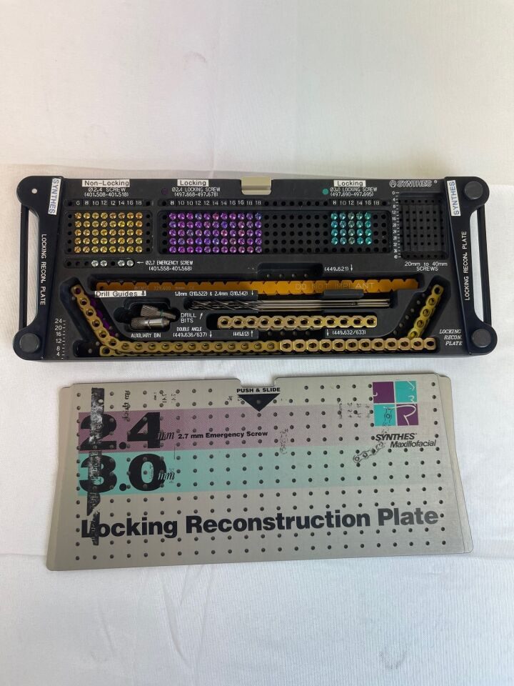 Maxillofacial Locking Reconstruction Plate Module — photo 1