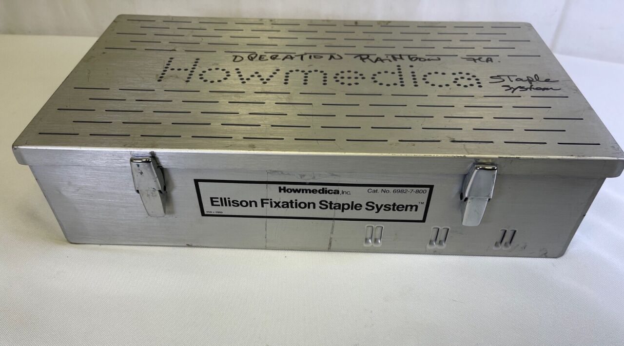 HOWMEDICA Various Ellison Fixation Instrument System w/ Sterilization Case — photo 9