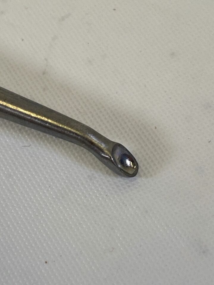 V. MUELLER U-0152 10" Reverse Angle Size 4/0 Curette Chroma-Line Reverse Angle Curette — photo 5