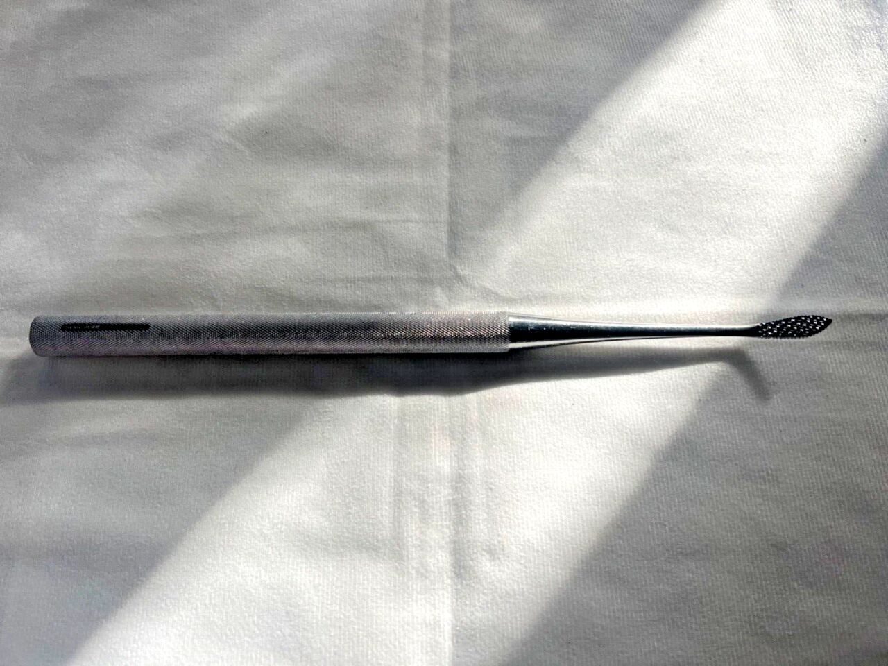 ZIMMER 1875-02 Hand Facet Rasp Left Handed 20deg Blade Angle 11-3/4" Length — photo 1