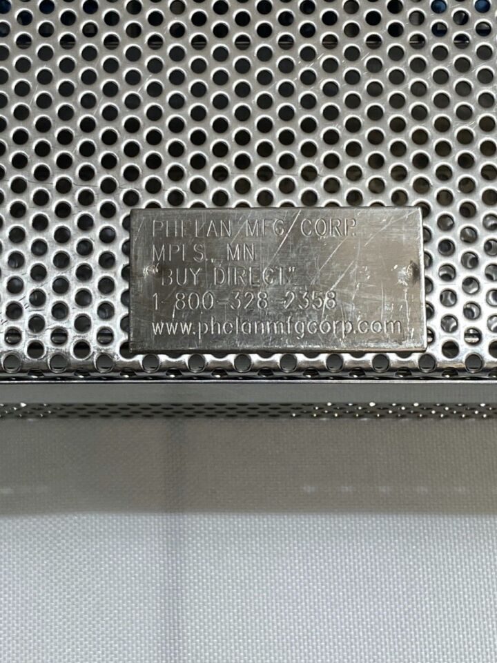 PHELAN 17" x 12.5" x 2.5" Sterilization Tray Autoclavable Case — photo 8