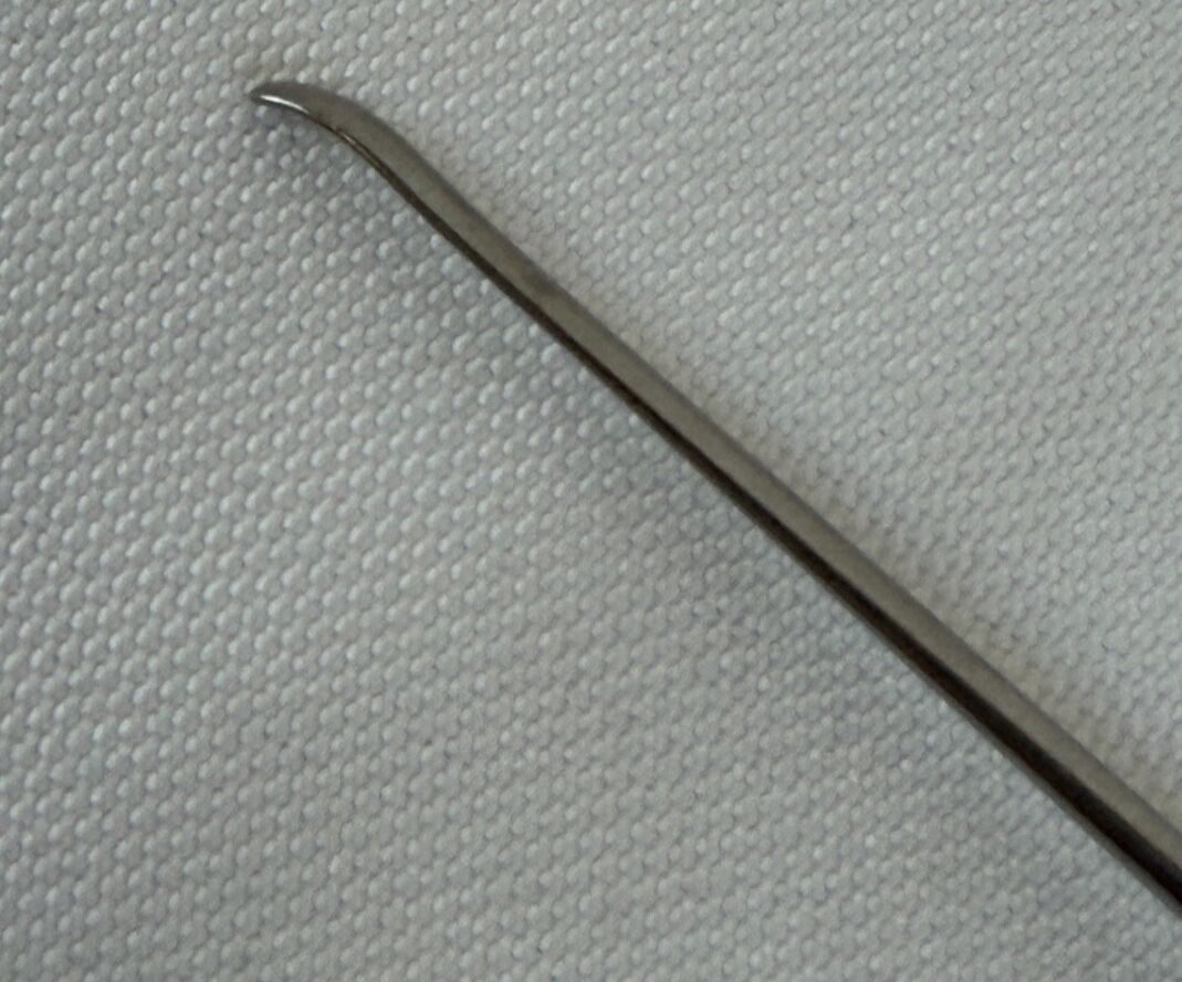 SYMMETRY SURGICAL 58-7572 Hardy Transphenoid Up Angle Dissector 2mm Width 10" Angled Down — photo 5