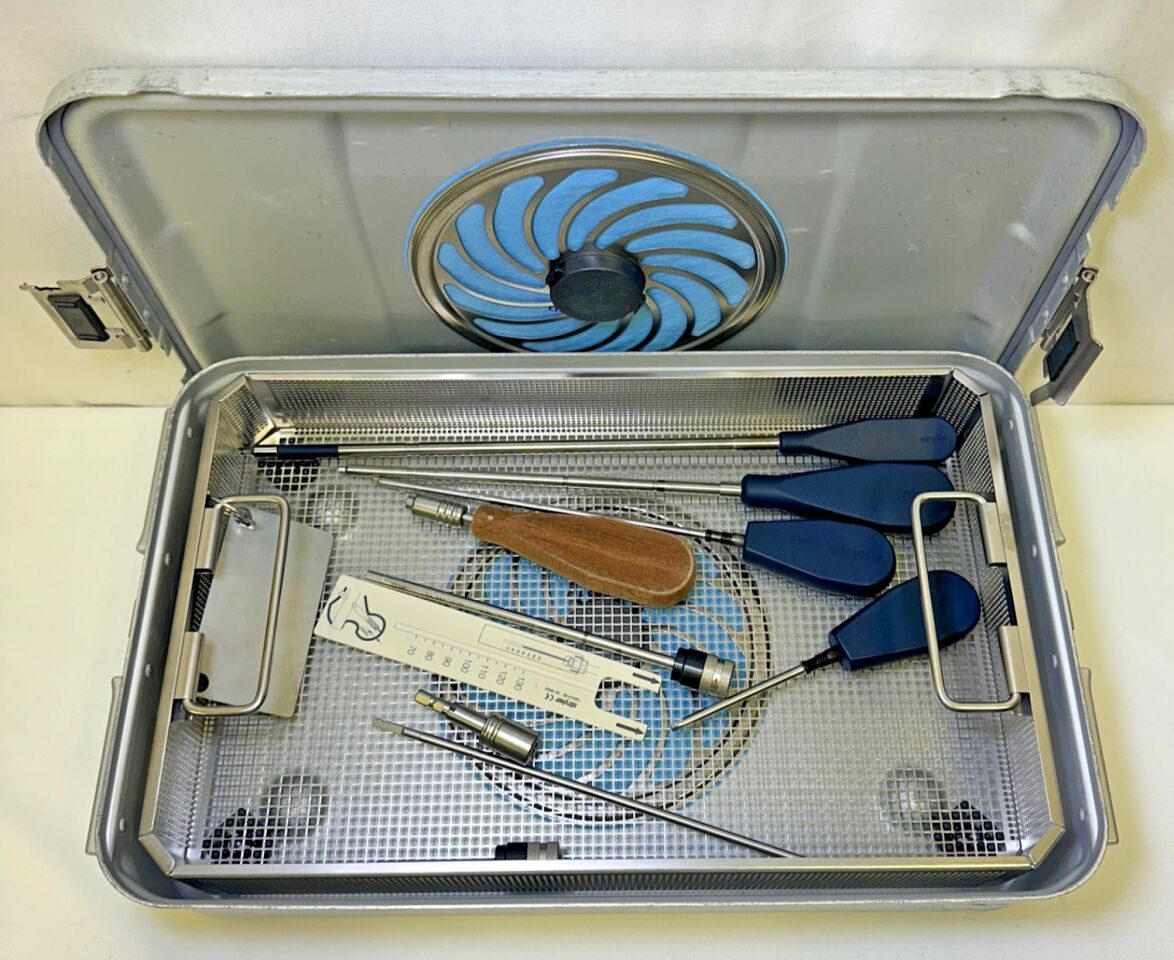 STRYKER Various 10 Piece Gamma Extras Tray w/ Sterilization case — photo 15