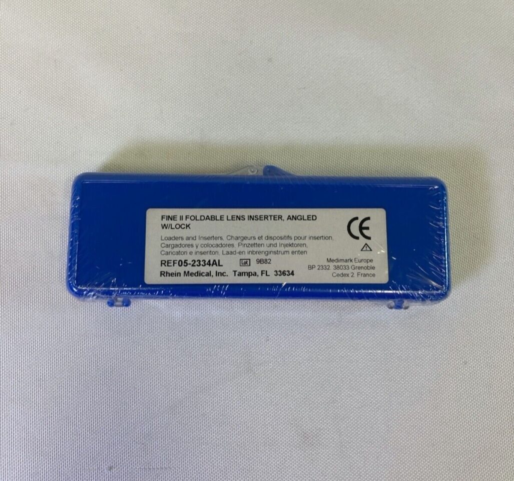 RHEIN MEDICAL 05-2334AL Titanium Angled Foldable Lens Inserter — photo 3