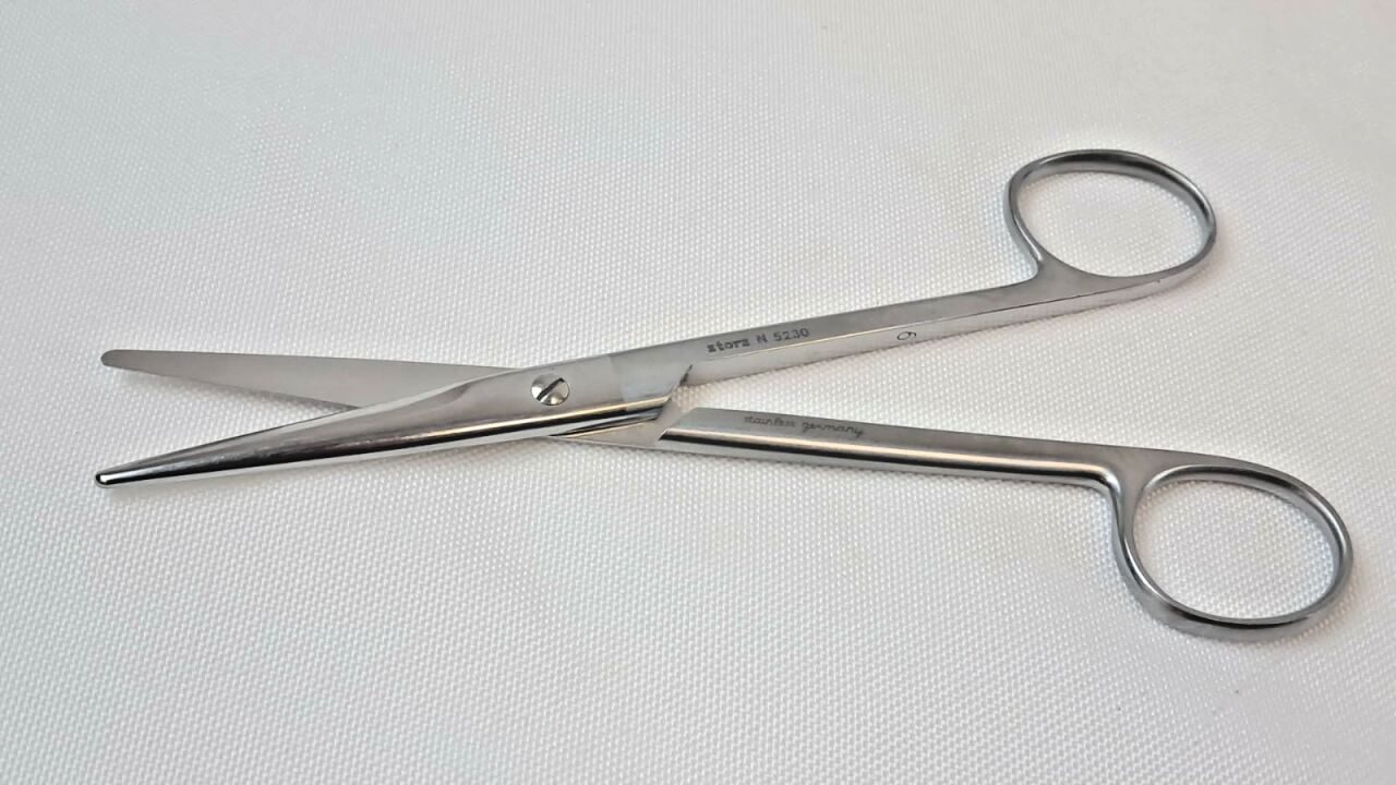 KARL STORZ N5230 Blunt Tip Scissors Straight — photo 2