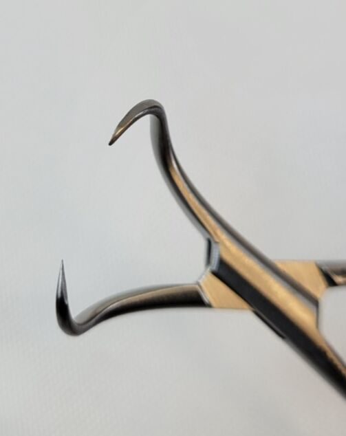SYMMETRY 17-5508 Backhaus Towel Clamp, Sharp Tips — photo 6