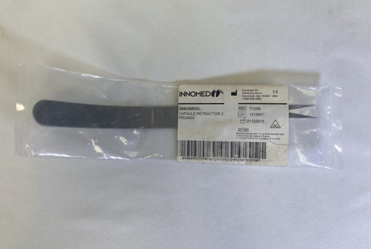 INNOMED T-1008 Dual Prong Capsule Retractor f/ Bankart Shoulder Surgery