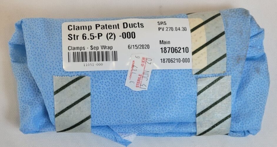 PILLING 35-4720 Miniature Pediatric Clamp Straight DeBakey Jaw Serrated — photo 8