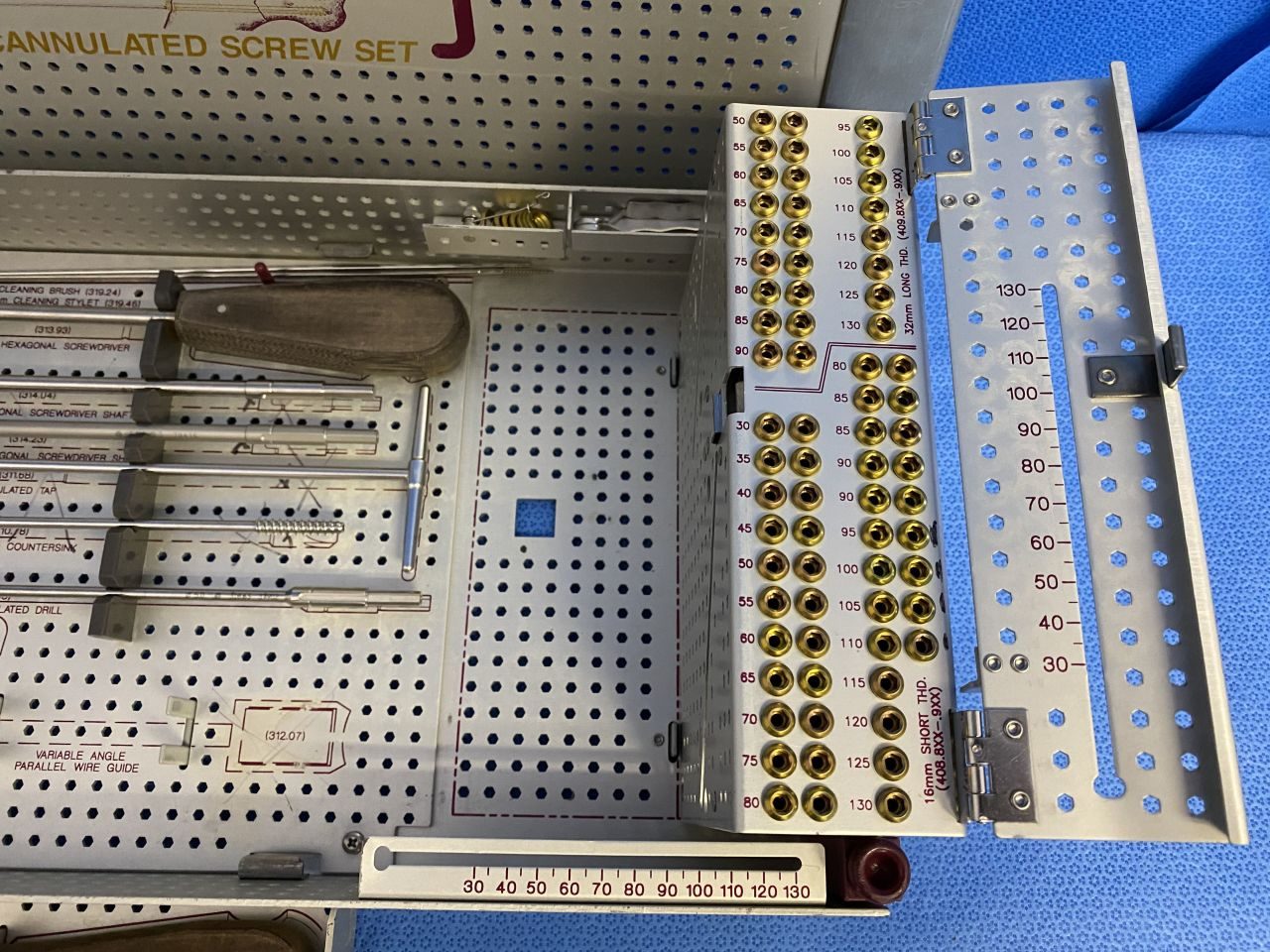 SYNTHES 7.3mm Cannulated Titanium Screw Set — photo 5