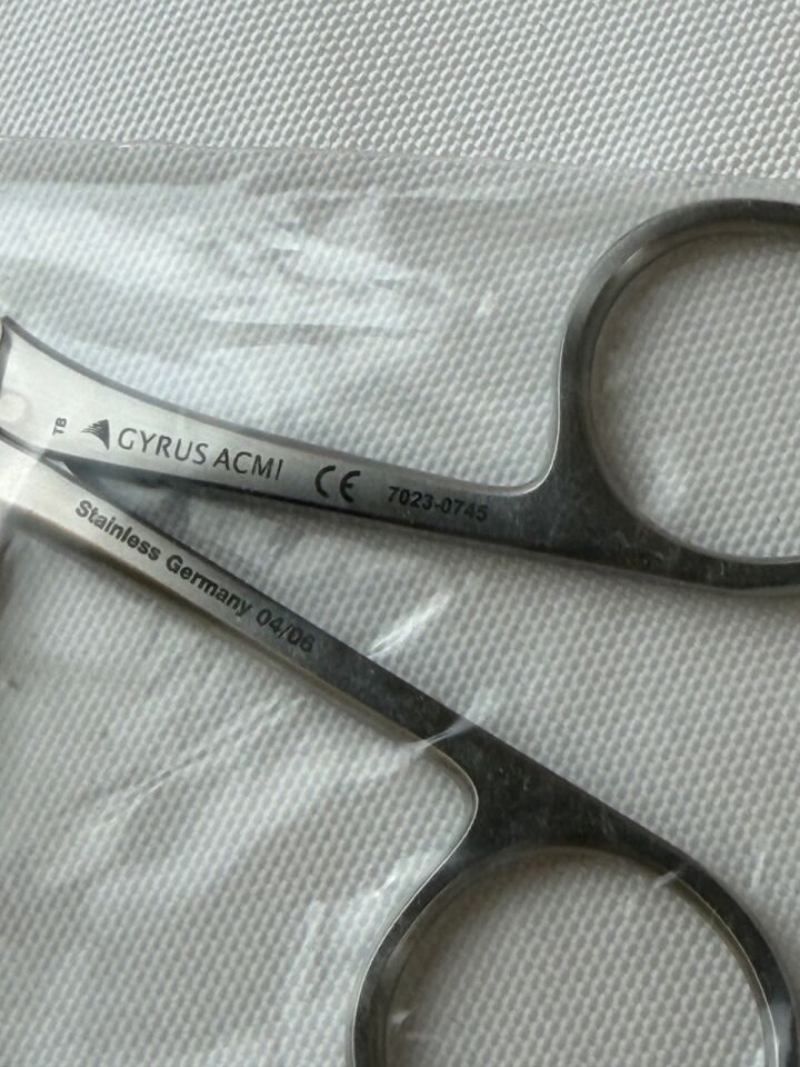 GYRUS ACMI 7023-0745 Giraffe Biopsy Forcep 45deg x 4mm Double Spoon Jaws — photo 3