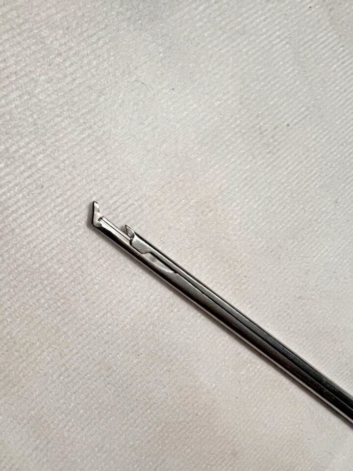 BOSS 70-2800N X 8" Length APEX Ejector Micro Kerrison Rongeur 1mm X 40deg Upbite — photo 3