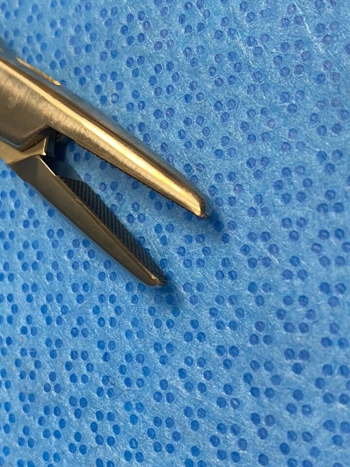 TELEFLEX MEDICAL PILLING 152724 Mayo Hegar Needle Holder 17 x 2.8 mm jaw, 8" — photo 4
