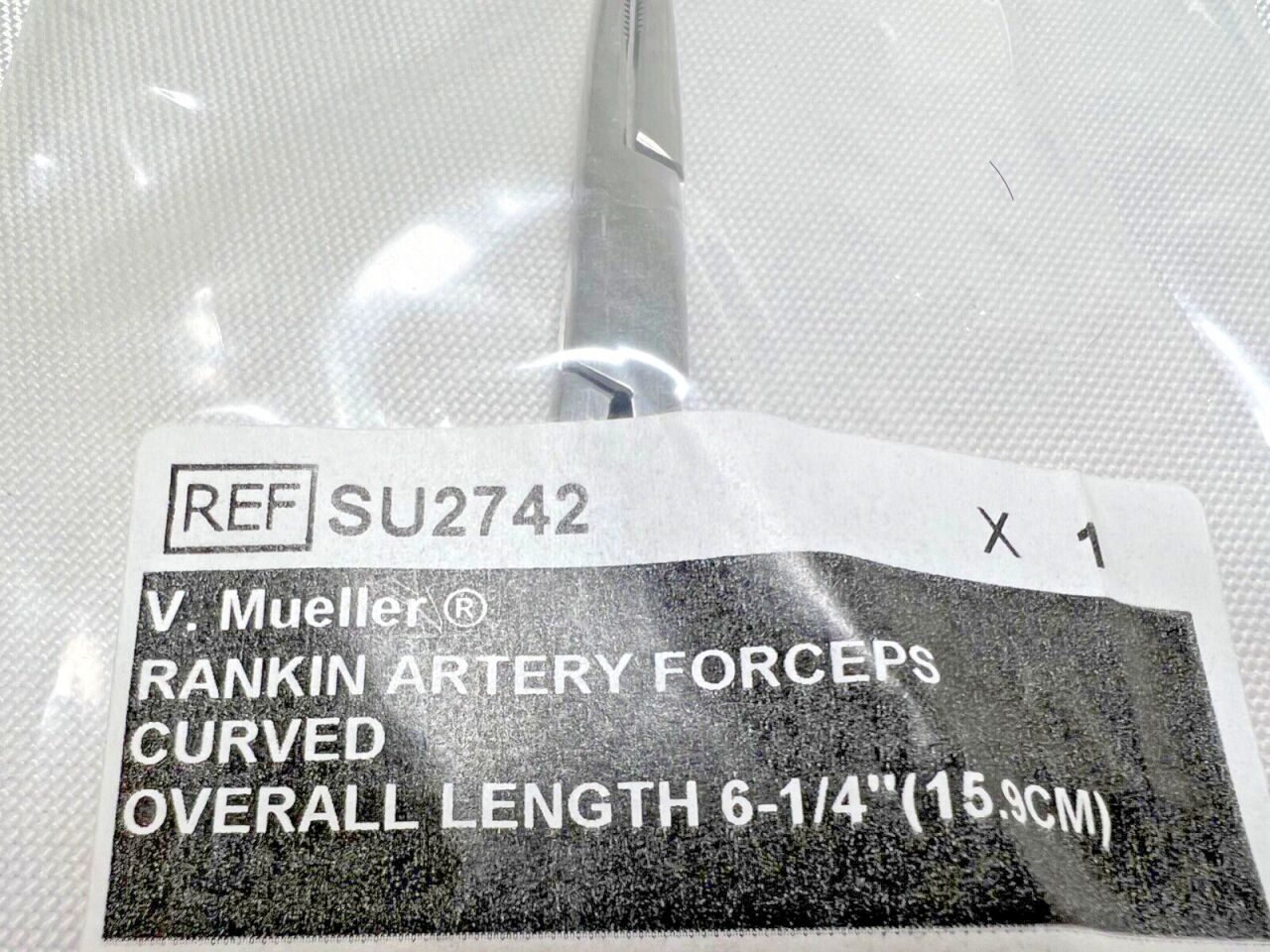 V. MUELLER SU2742 Rankin Artery Forceps Curved 6-1/4" (Pair of 2) — photo 2