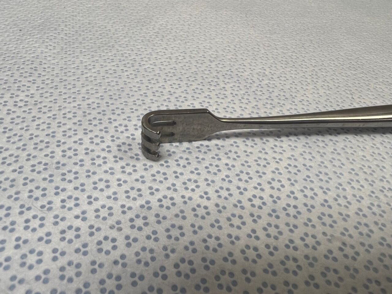 MILTEX 1176 Retractor Double-ended 3 Blunt Prongs 9.5mm Blade 6-3/8" — photo 3