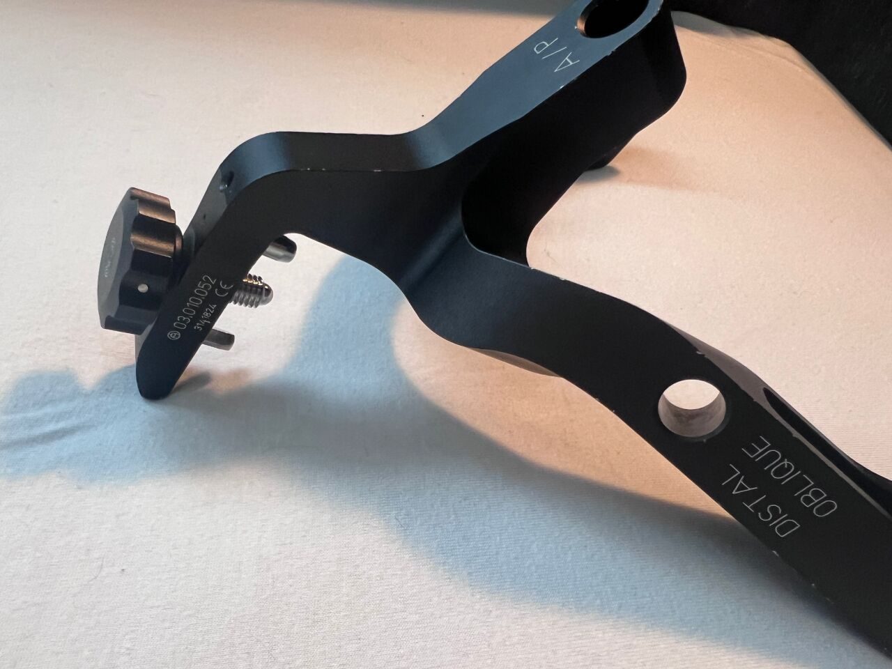 SYNTHES 03.010.052 Aiming Arm For Titanium Cannulated Tibial Nails-EX — photo 2