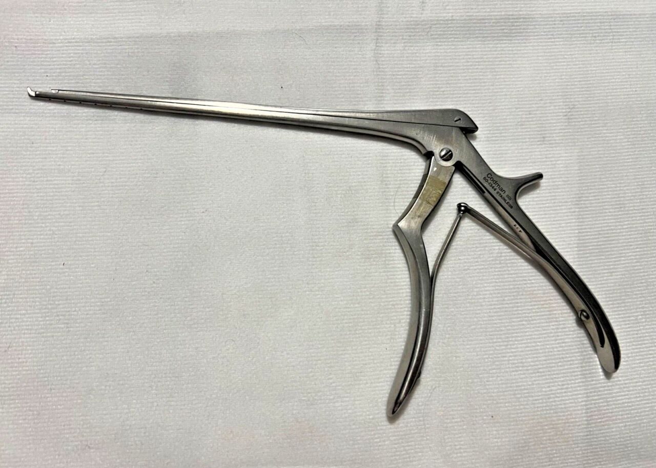 CODMAN 80-1344 Hardy Sella Kerrison Punch 1mm X 40deg Upbite 7" Length Neuro Spine