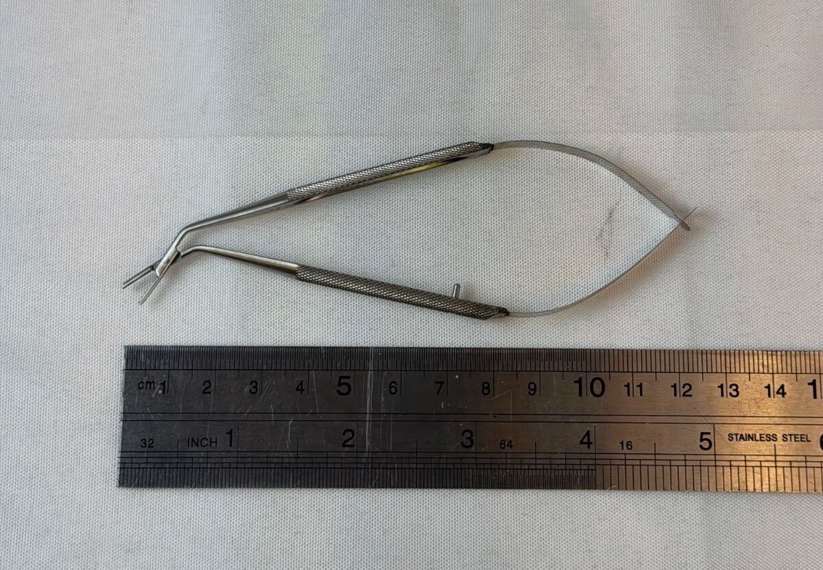 RHEIN 8-14522 Chu Foldable Angled Acrylic Lens Cutter L: 5" w/ Case Ophthalmic — photo 8