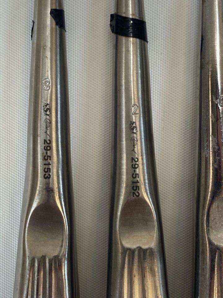 SSI ULTRA 7" Sizes 00/0/2/3 Brun Bone Curettes - Set of 4 — photo 2