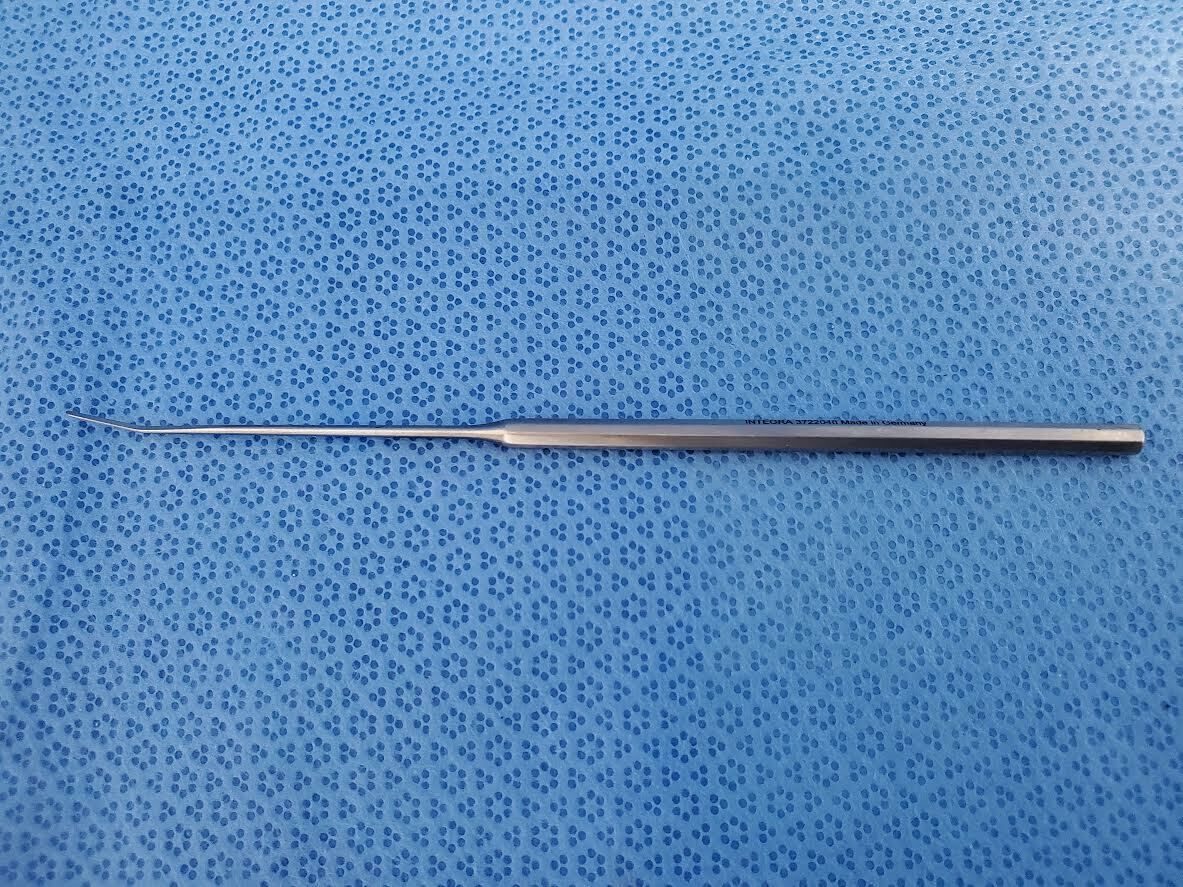 INTEGRA 3722048 Surgical Elevator 1mm X 12mm 15deg ENT