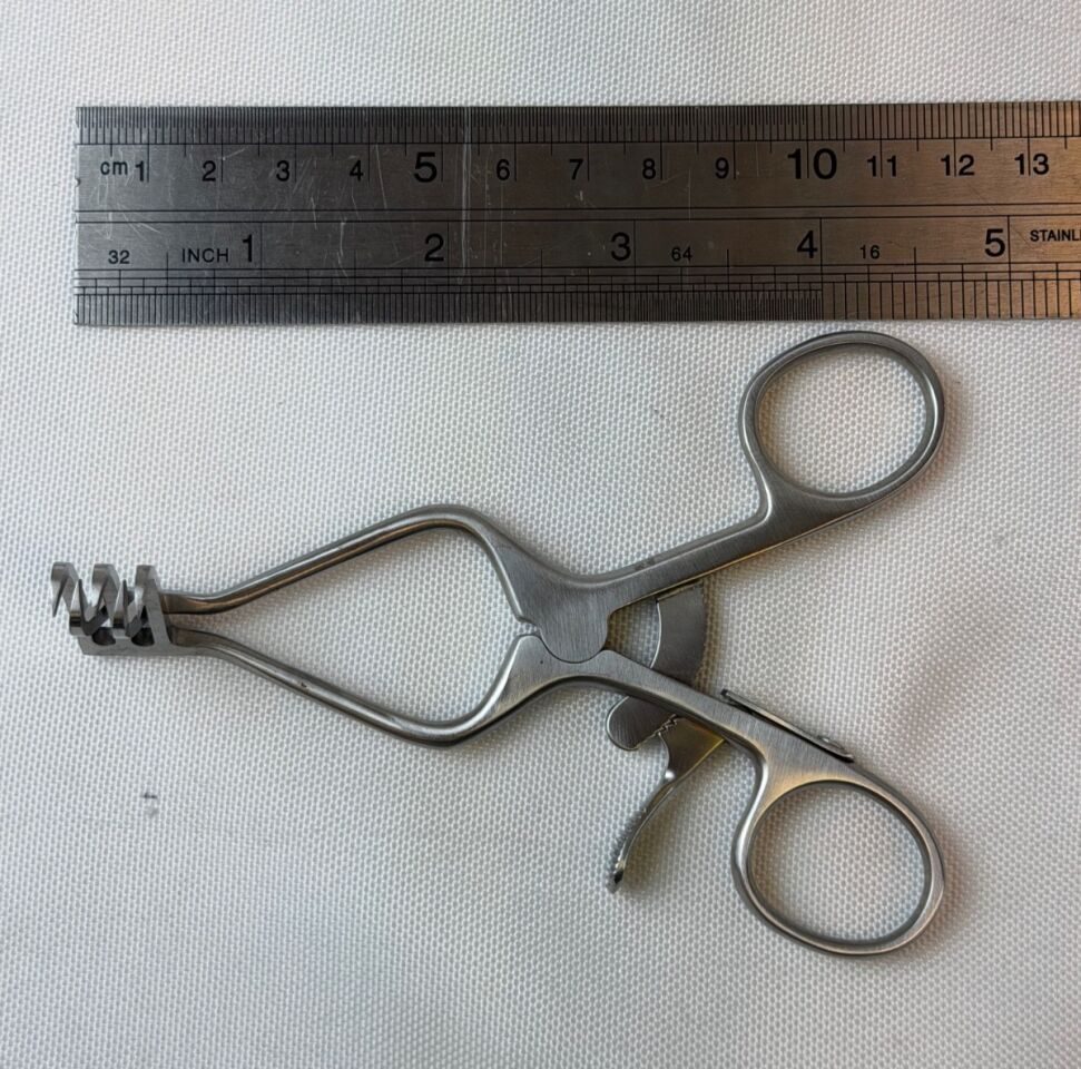 INNOMED 5066 Chung Weitlander Retractor 2x3 25mm Sharp Prongs 4.5" Orthopedics — photo 7
