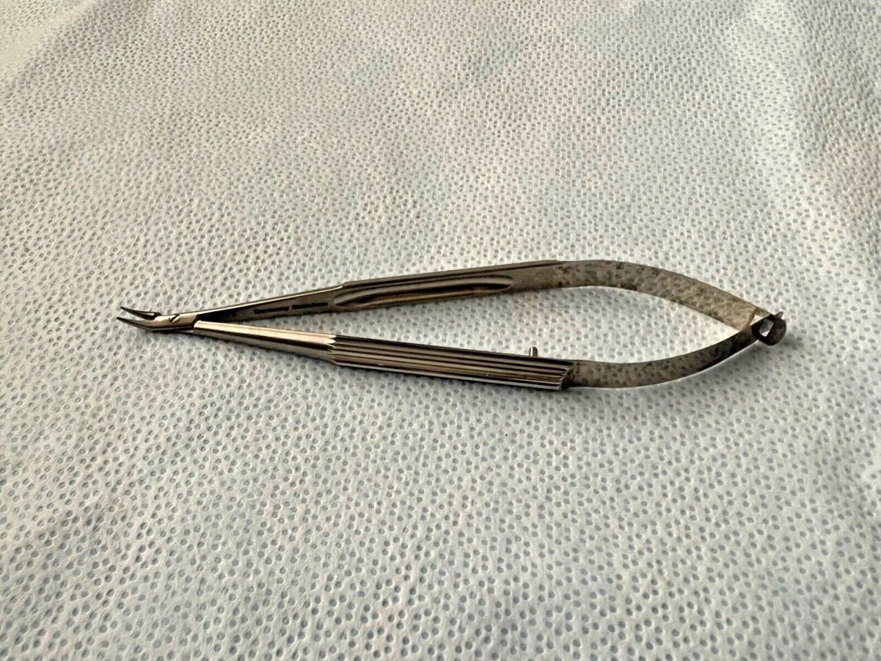 MSI PRECISION INSTRUMENTS 11-7-4941 Delicate Curved Needle Holder 6mm X 4-3/4"