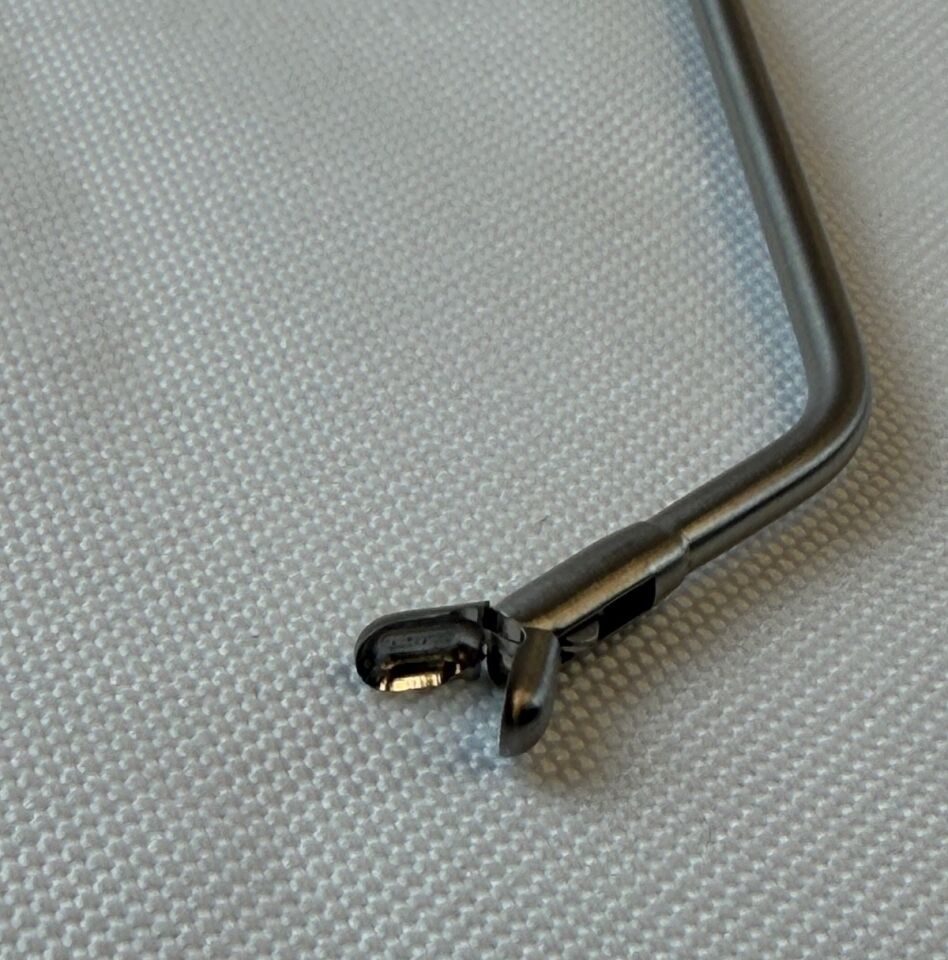 GYRUS ACMI 7023-0745 Giraffe Biopsy Forcep 45deg x 4mm Double Spoon Jaws — photo 5