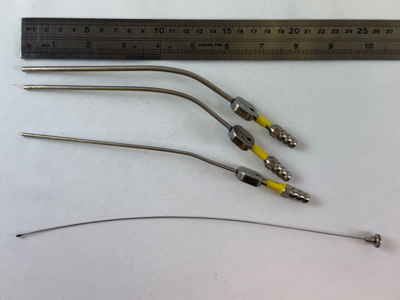 BOSS INSTRUMENTS Fukushima Teardrop Suction Tubes 8Fr 10Fr 12Fr Set   8Fr 10Fr 12Fr Fukushima Suction Tubes w/ Stylet Neuro — photo 7