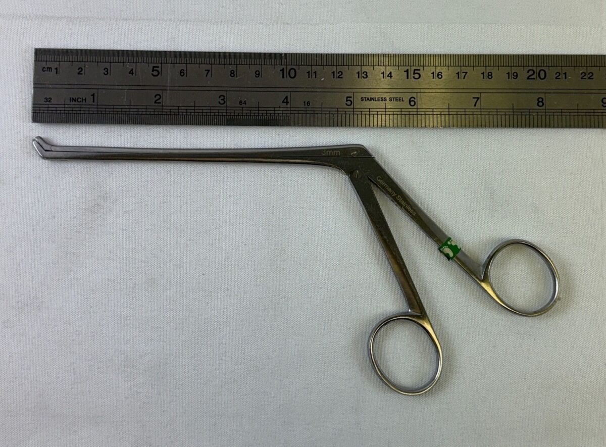 INFINITY SURGICAL 572-092 3mm x 5" Peapod IVD Rongeur — photo 9