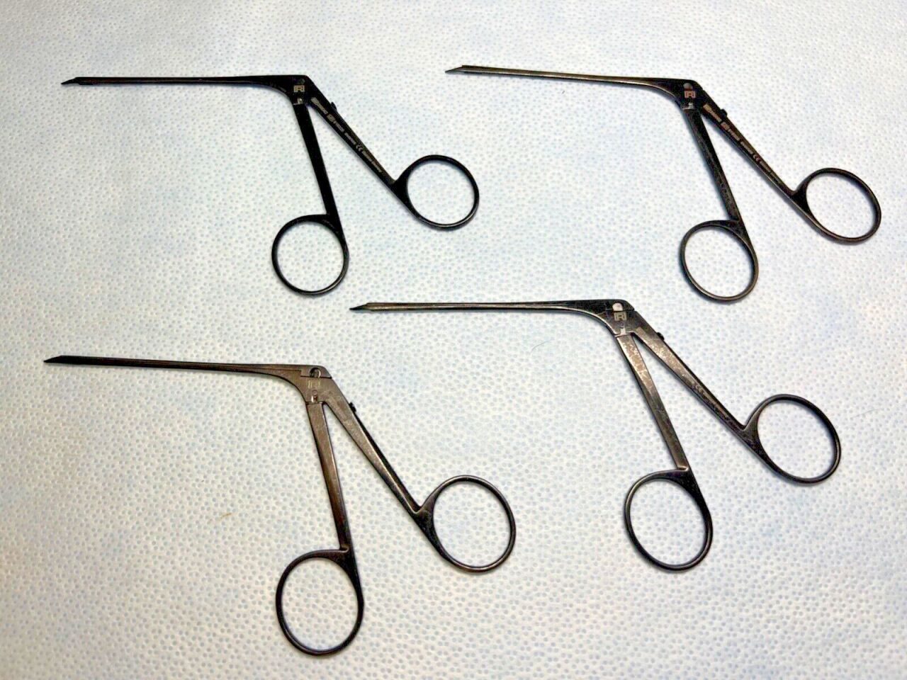 RICHARDS 23-0062 Bellucci Micro Scissors Curved Jaws ENT Set of 6 — photo 2