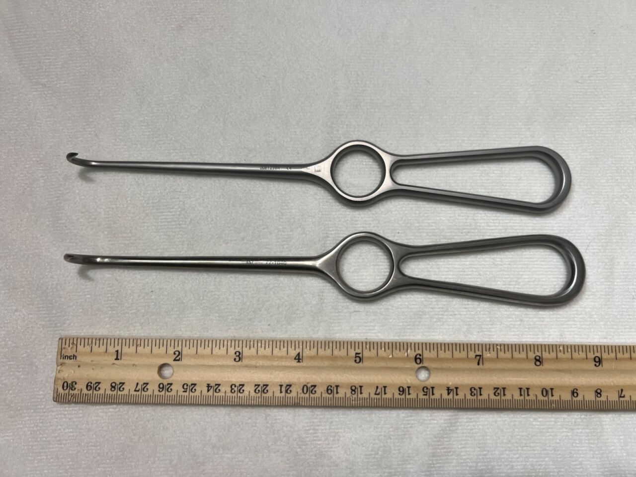 AESCULAP BT238R  SSI ULTRA 771040 Kocher Sharp Bone Hook Retractors 8-3/4" L — photo 4