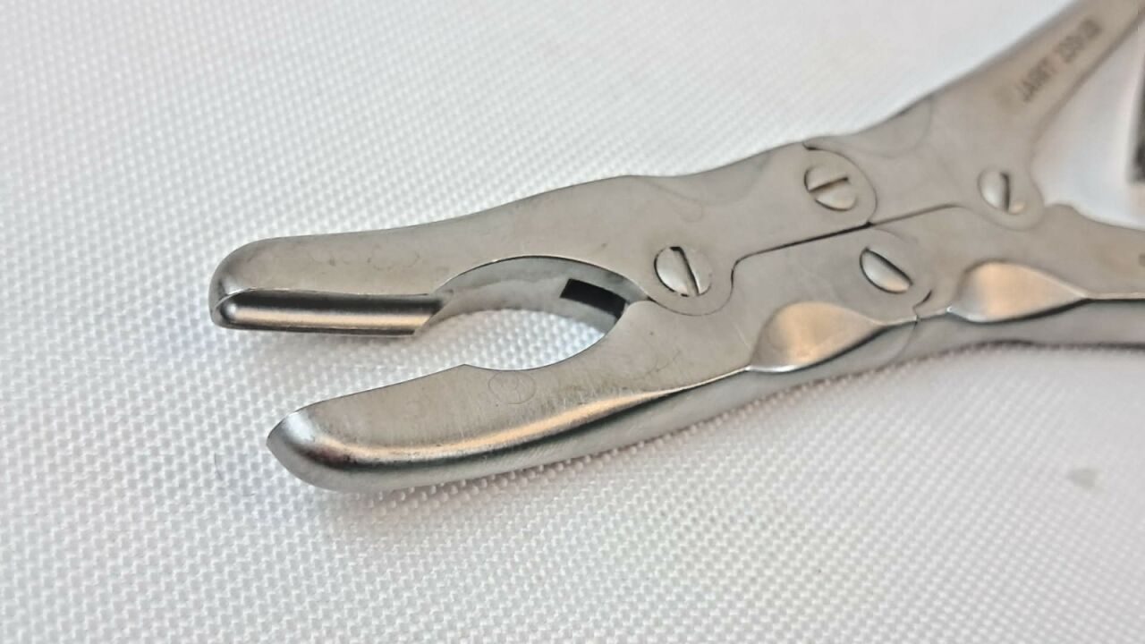 JARIT 230-211 D/A 5mm Bite CVD. 7-1/4" German Stainless Ruskin Rongeur — photo 4