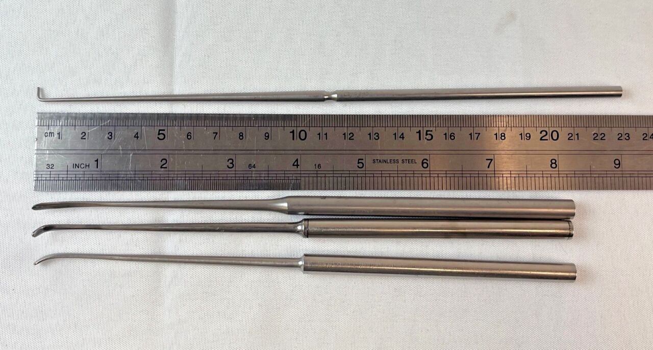 AESCULAP  Set of 4 Penfield Dissectors & Hook Probe — photo 9