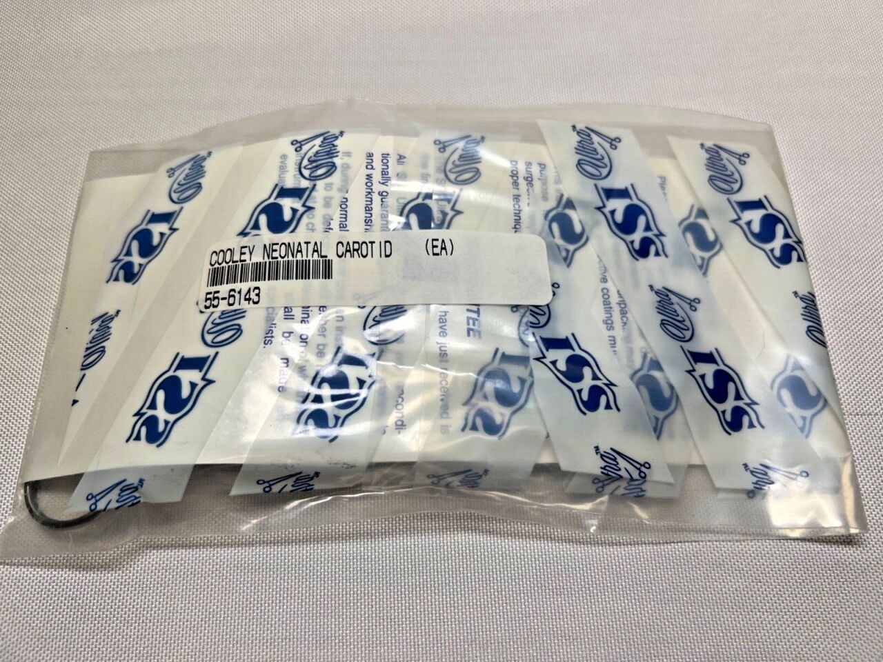 SSI ULTRA 55-6143 Cooley Neonatal Carotid Clamp 5" Length — photo 4