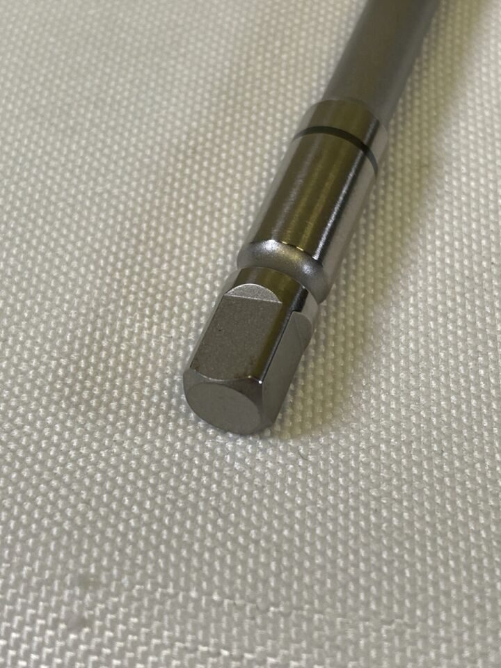 SSI 91-0512 4mm Hexagonal Driver Shaft w/ 1/4" Quick Connect L: 9.25" Ortho Spine — photo 3