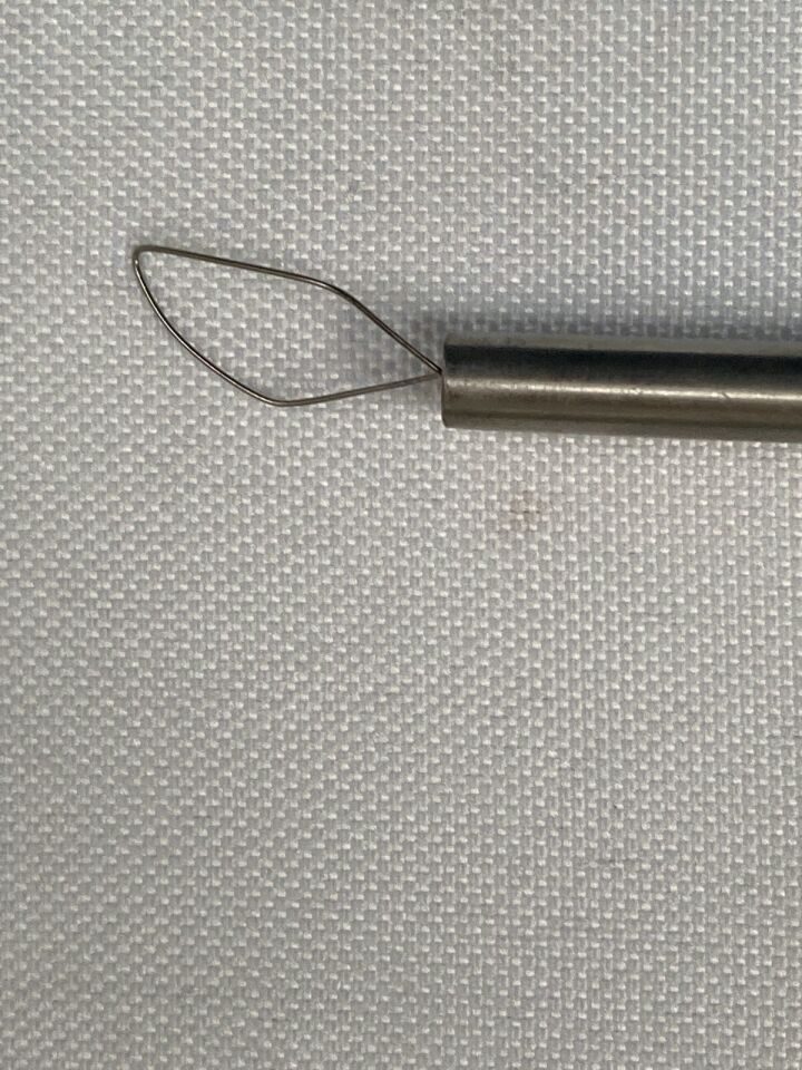 V. MUELLER MO1980 Eves Tonsil Snare w/o Ratchet with 12 Wires 11" — photo 6