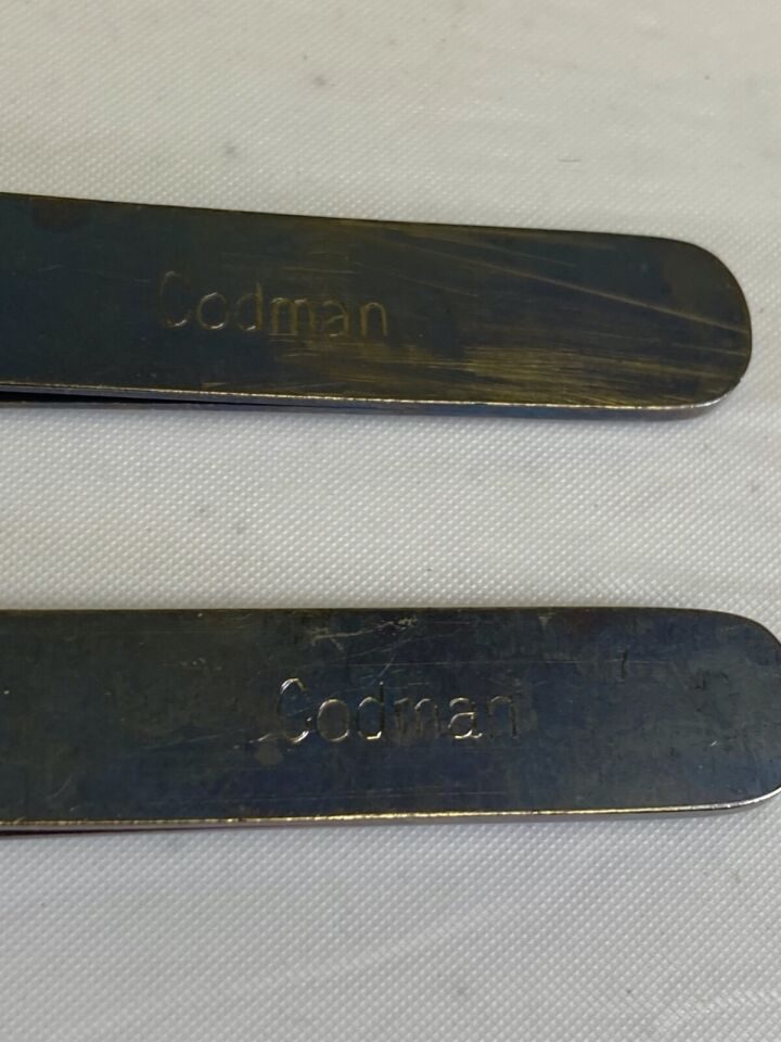 CODMAN 30-8402 Titanium DeBakey Liddicoat Forceps 7.75" Fine Tip CVOR — photo 2