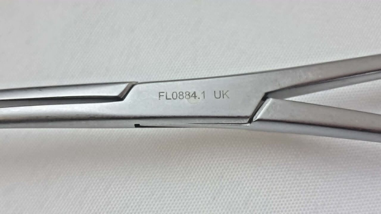WEXLER FL0884.1 Curved Stainless Serrated Tips 8" Dennis Browne Dissector — photo 4