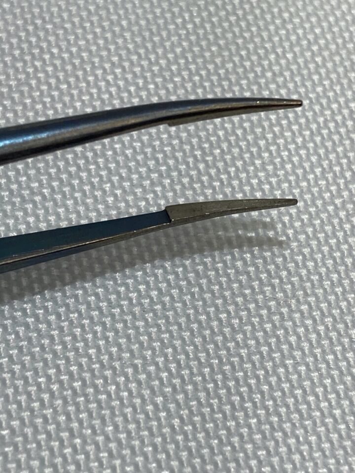 CODMAN 80-1807 Titanium Curved Fine Tip L: 7" Micro Tying Forceps — photo 3