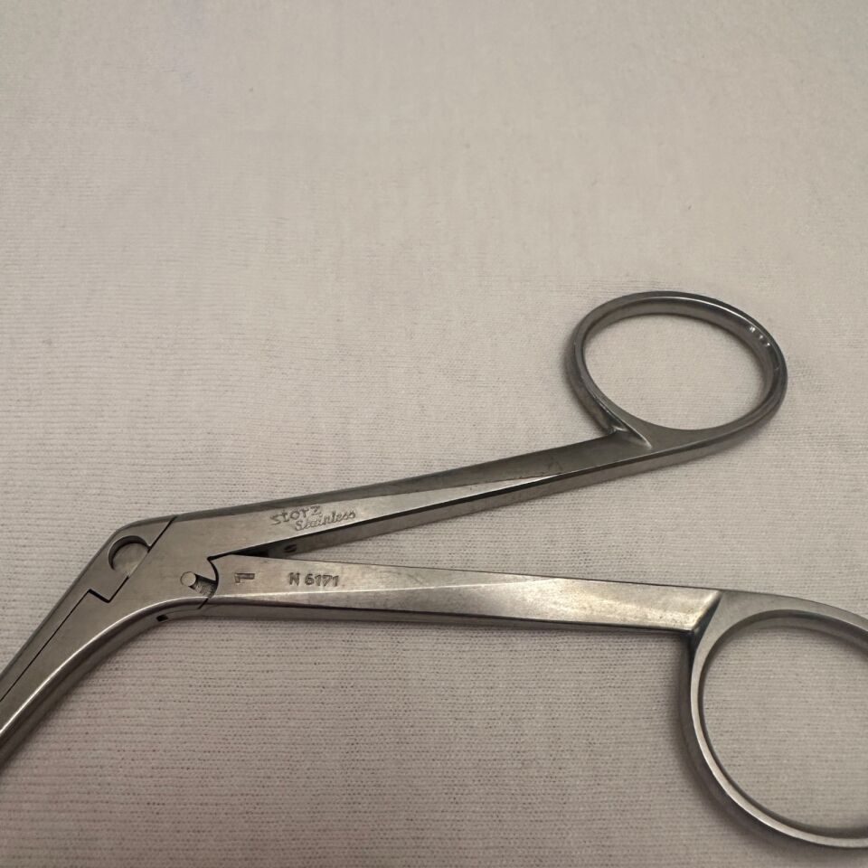 KARL STORZ N6171 Meltzer Adenoid Punch Triangular Basket Forceps — photo 5