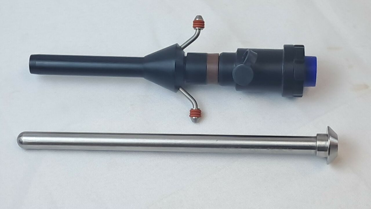 GLOBAL SURGICAL GS411HS 11mm H-Cannula w/ Blunt Obturator & Hasson Adapter — photo 3