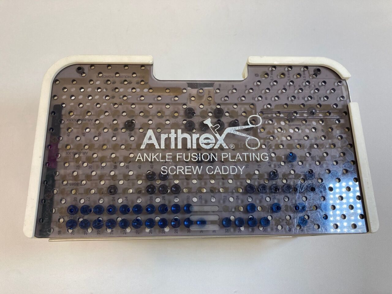ARTHREX AR-8970C-SC  Ankle Fusion Plating Screw Caddy — photo 7