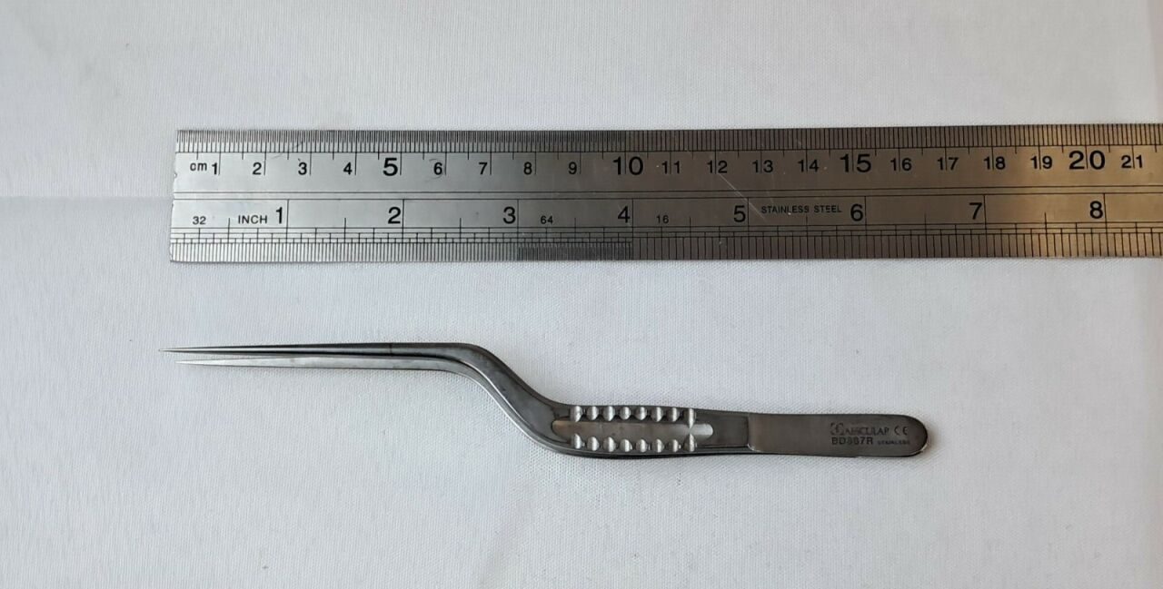 AESCULAP BD887R Micro Tissue Forceps Straight — photo 6