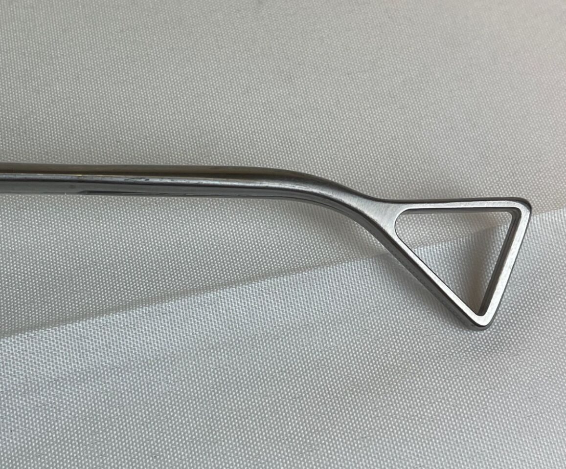 SCANLAN 9909-927 Thoracoscopic Duval Clamp Curved Pulmonary Surgery Cardiothoracic — photo 6