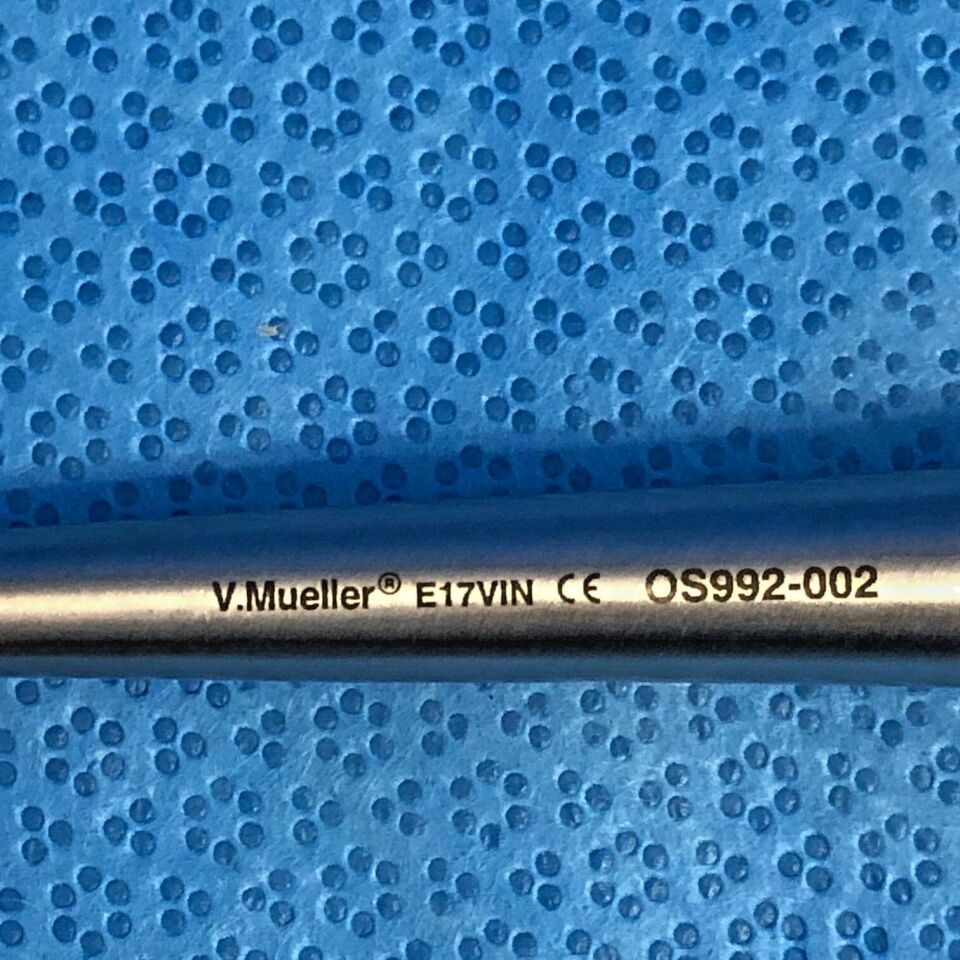 V. MUELLER OS992-002 Bruns Straight Curette Orthopedic — photo 7