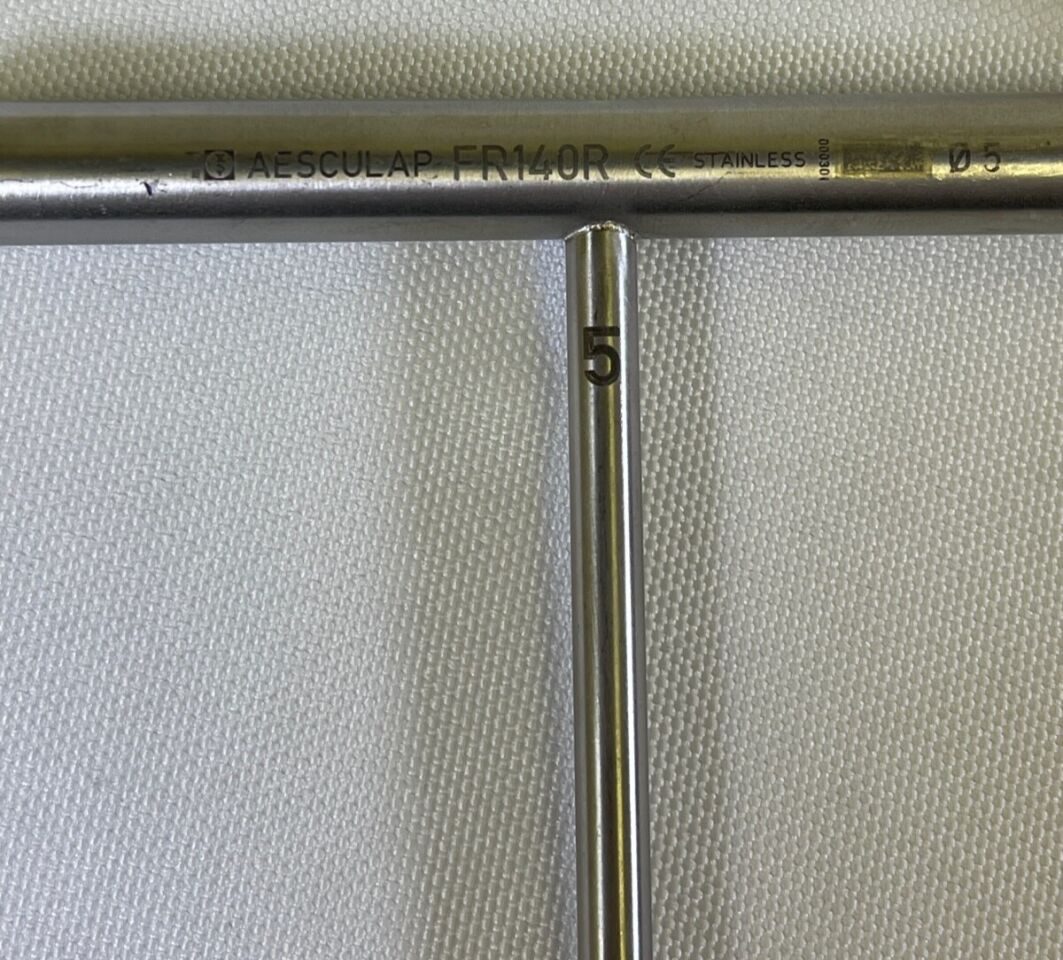 AESCULAP FR140R Bone Biopsy Trephine L:170mm Inner 3.9mm Outer 5mm — photo 2