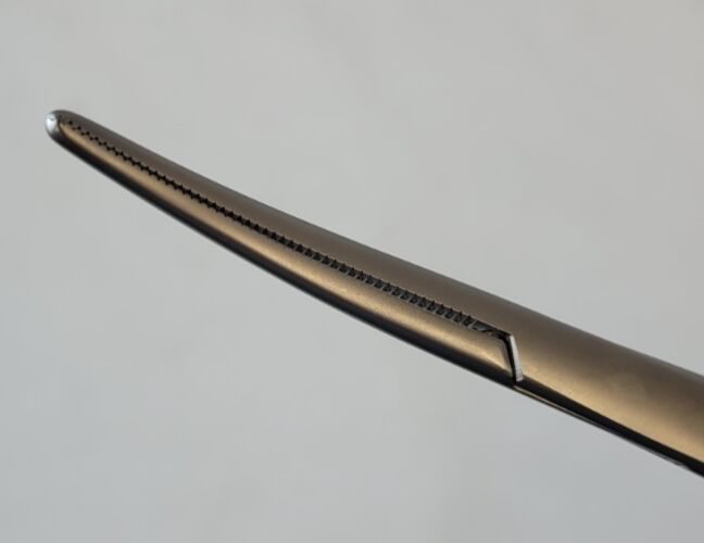 SYMMETRY SURGICAL 32-4071 Rochester-Pean Forceps, Curved, 6-1/4" — photo 6