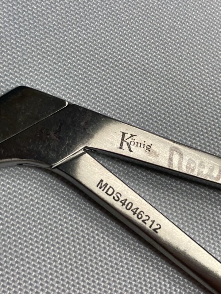 KONIG MEDLINE MDS4046212 Caspar Rongeur 3mm x 12mm x 7.25" Up Bite — photo 2