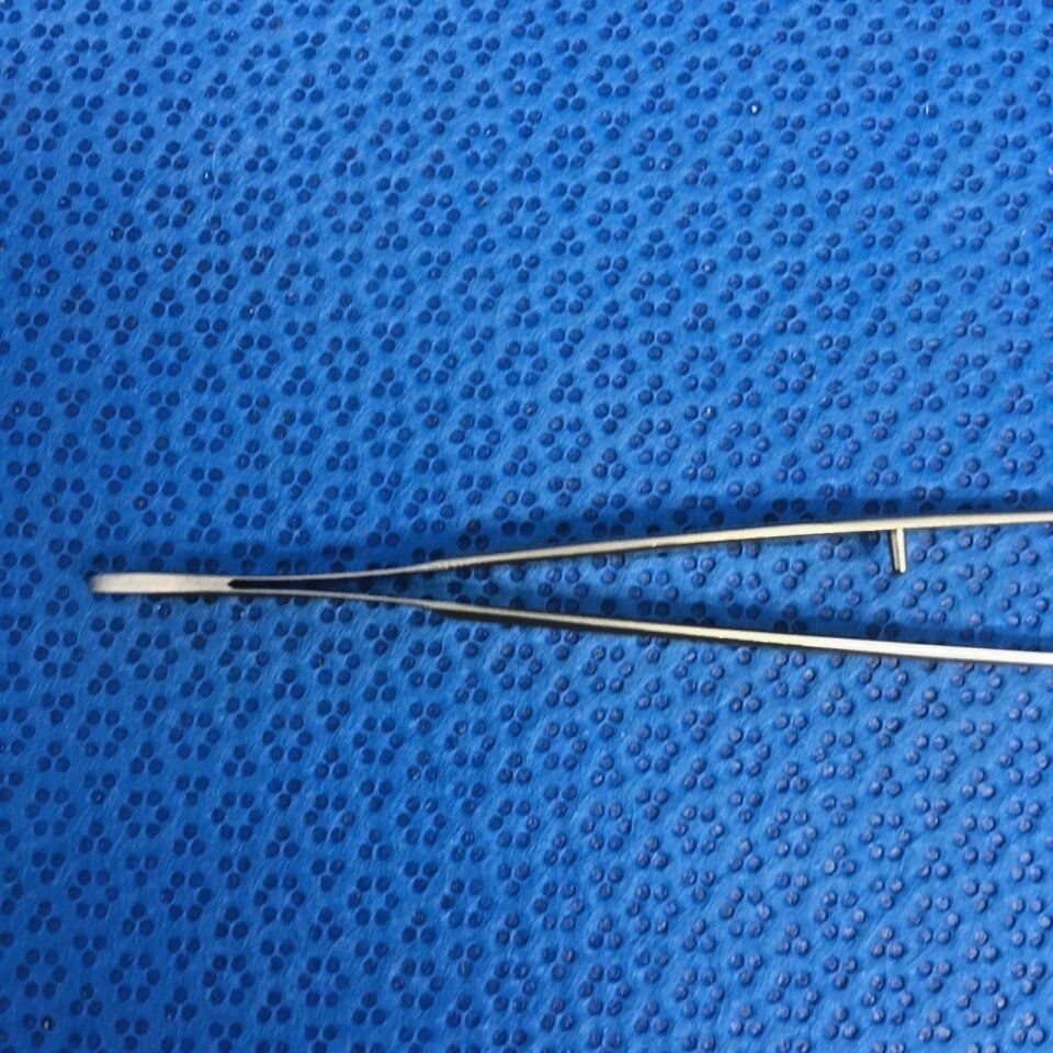 AESCULAP BD500R Delicate Tissue Forcep 1X2 Teeth 100MM — photo 5