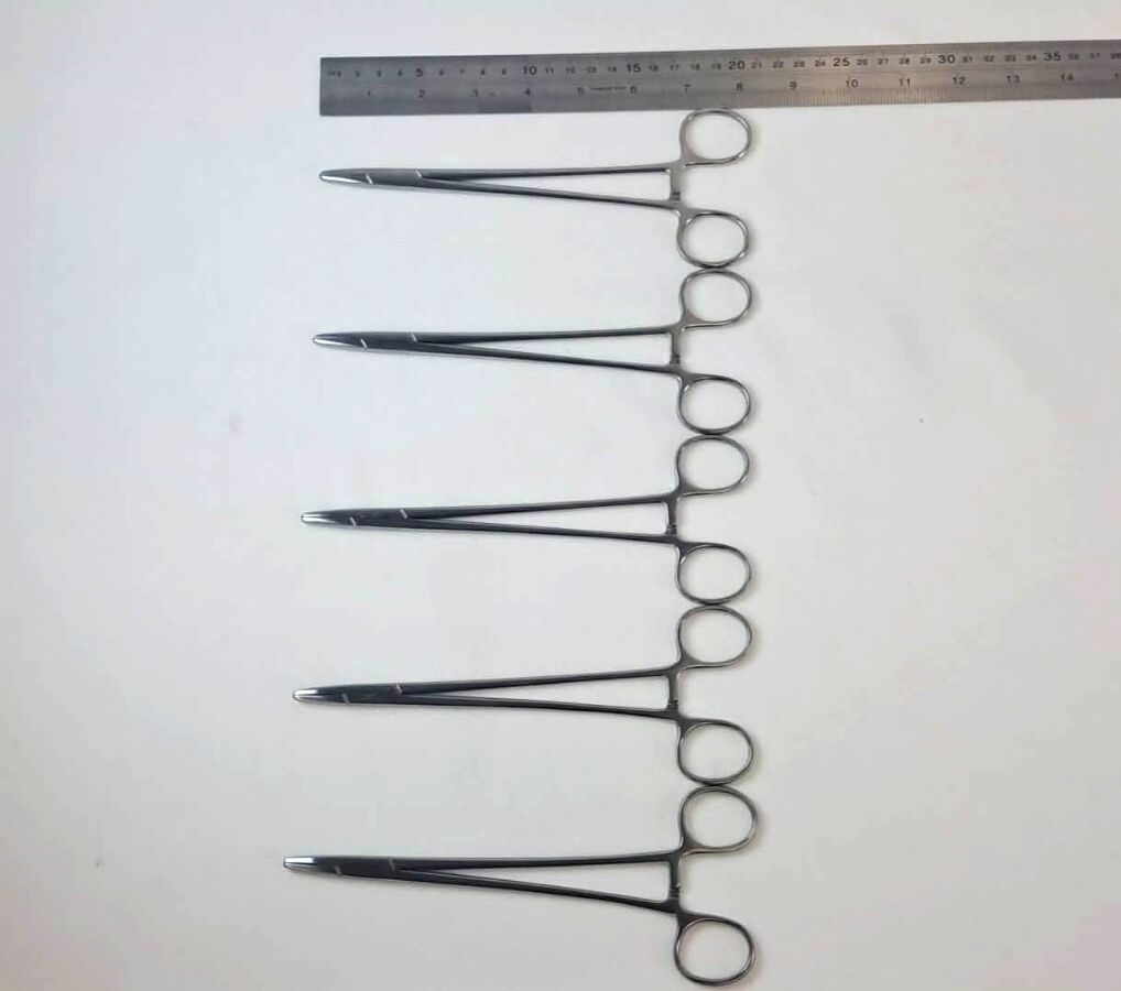 SYMMETRY 64-2503 Mayo-Hegar Needle Holders 8" Lot of 5 — photo 5