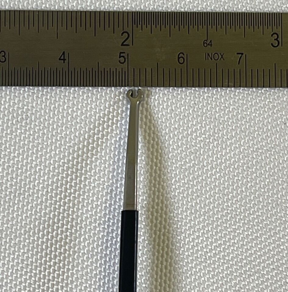 JAKOUBEK FC-004-00122/02 Angled Insulated Open End MIS Cardiovascular Knot Pusher — photo 6